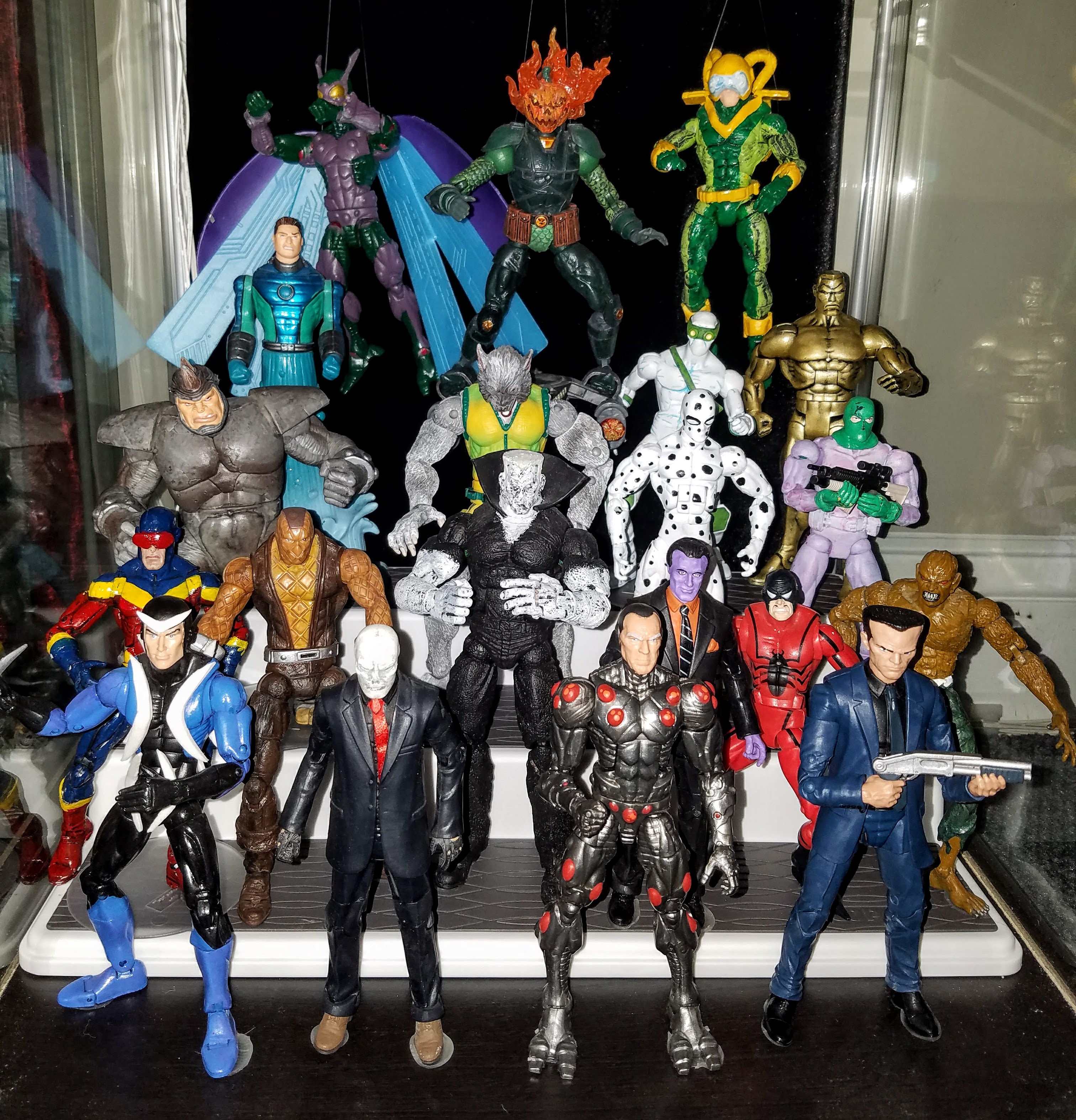 spiderman action figure collection