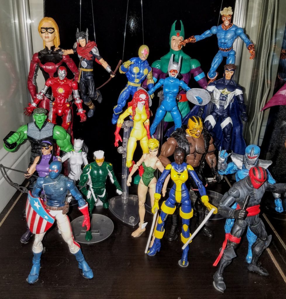 Young Avengers and New Warriors - Prodigeek's Action Figure Collection